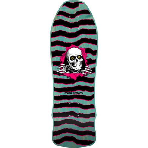 Powell - GeeGah Ripper Teal Stain Deck (9.75")